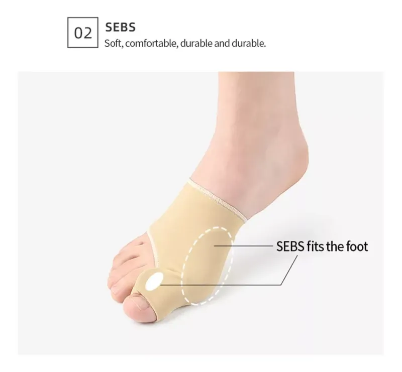 Comprar Par X2 Unidades Corrector De Juanete en Electroshopy - Ángulo 4